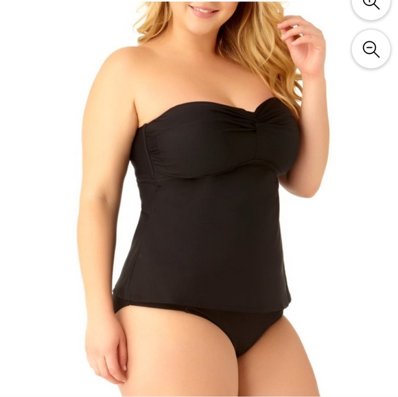 NWT Sz 3X Tankini Top - Picture 1 of 7